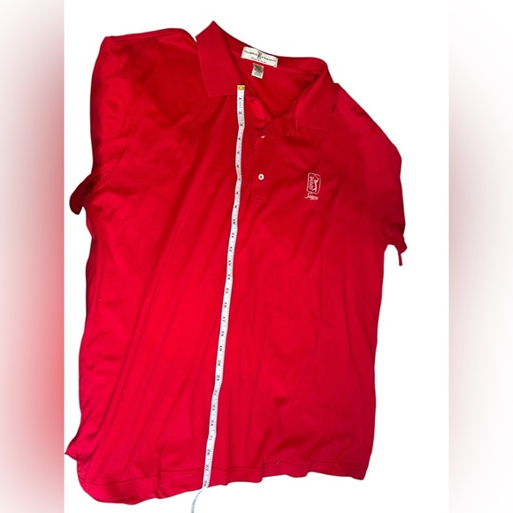 Fairway & Greene “Respect for the Game” Polo TPC Sawgrass Logo – Red Size XL - Picture 4 of 4